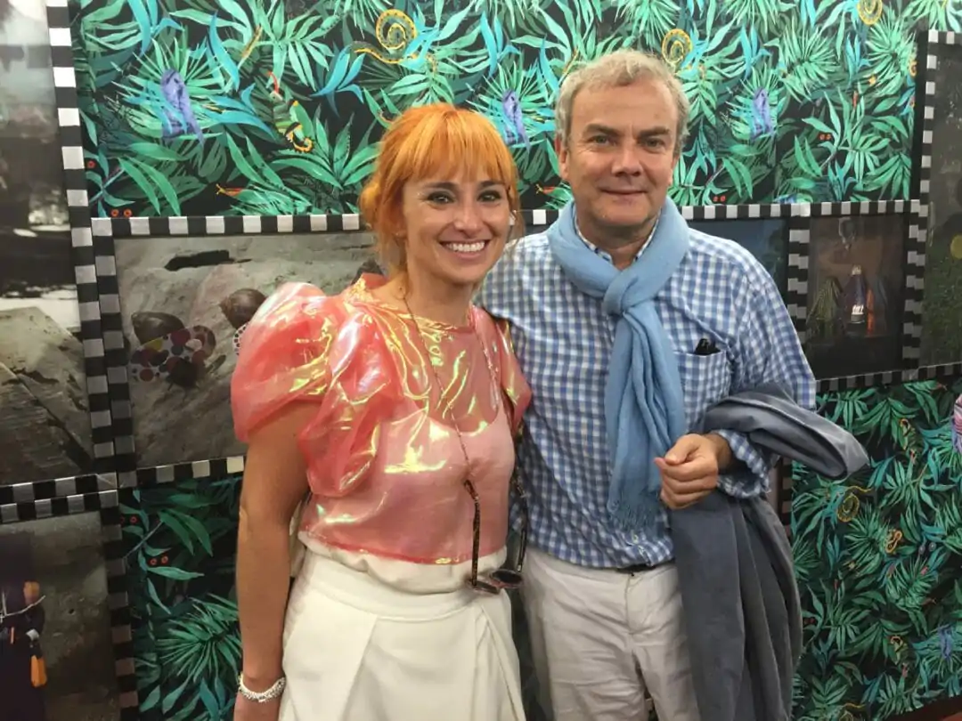 Cristina De Middel opening ceremony with Angela Berlinde director of the Braga photo Festival Encontros da Imagem