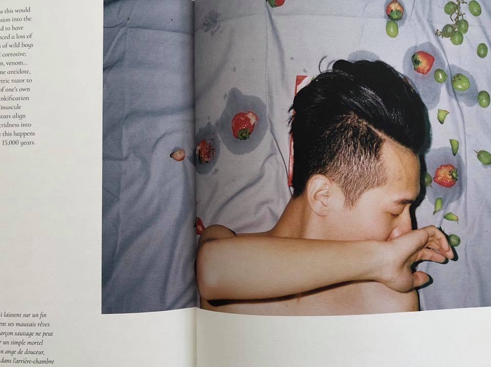 Liberty Egality Sexuality! Sour Strawberries (Limited Edition include a signed C Print, and 30 #ArtistEdition with a 24x36cm print) #ZhipengLin #HappyPublisher #ArtOfPerfection #EditionsBessard Text by #MichelCostagutto .